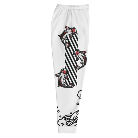 Impact koi Joggers white edition
