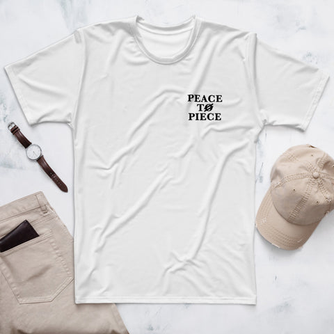 Peace to piece tee white edition