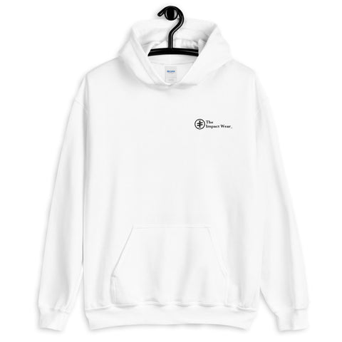 The impact wear black logo hoodie