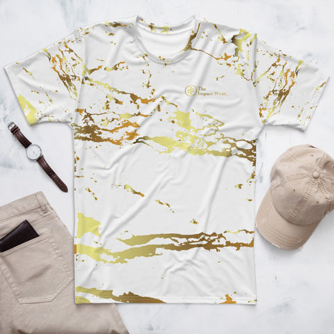 Gold splatter white edition